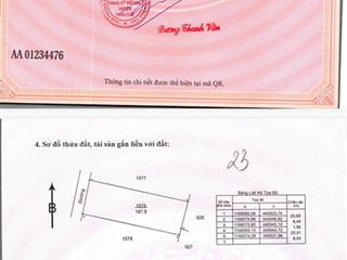 Bán đất đối diện cổng khu công nghiệp 1,32 tỷ, dt 8x23m = 188m2 view hồ, cách ql56 chỉ 400m