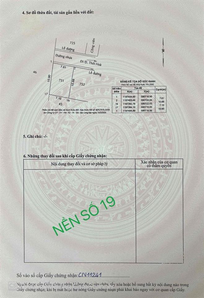 HẠ GIÁ BÁN LỖ LÔ ĐẤT 80M FULL THỔ ĐƯỜNG XE BEN TỪ 3,1TỶ CÒN 2,9ty