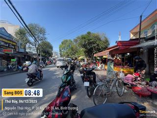 Kẹt tiền bán gấp đất sổ hồng riêng trung tâm dĩ an đi bộ ra chợ, giá tốt hiếm