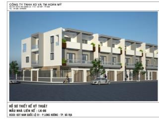 Cho thuê dài hạn nhà phố lk0609 (5x22)m