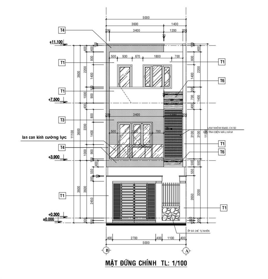 Cho thuê dài hạn nhà phố lk0609