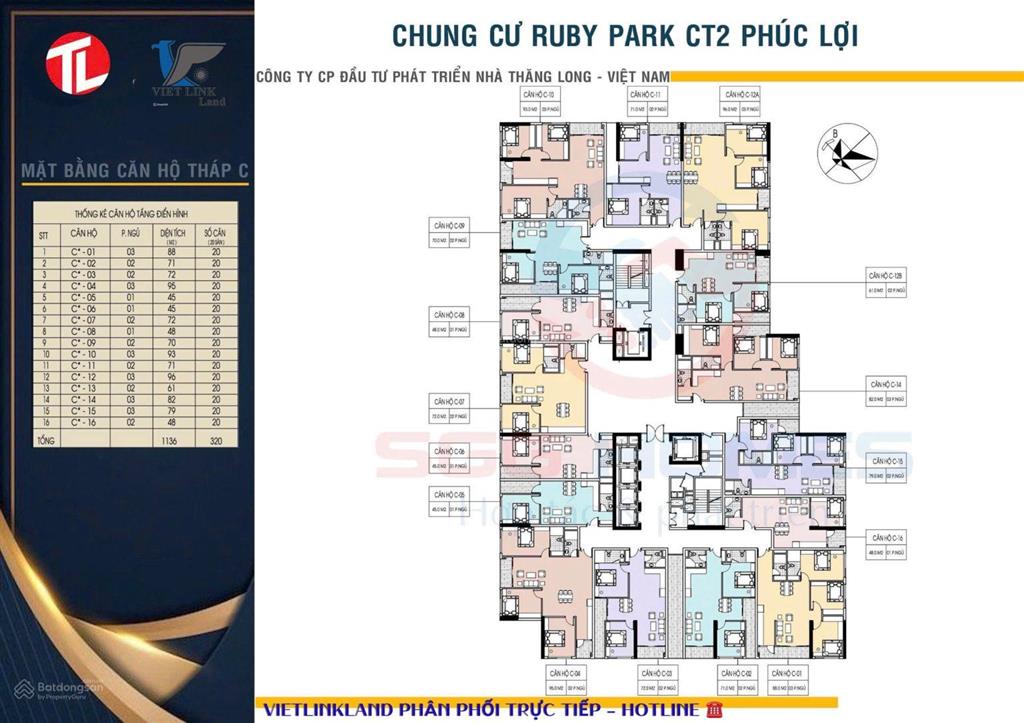 Cần bán gấp 4 căn cc ngoại giao ruby park căn đẹp tầng đẹp giá tốt nhất