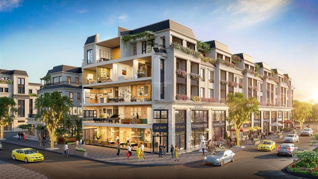 Chỉ hơn 15 tỷ sở hữu lke 90m/ mt 5m xây 5 tầng da green little town cổ bi