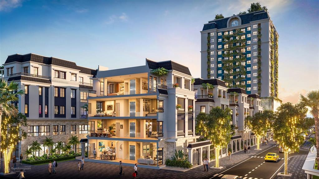 Chỉ hơn 15 tỷ sở hữu lke 90m/ mt 5m xây 5 tầng da green little town cổ bi