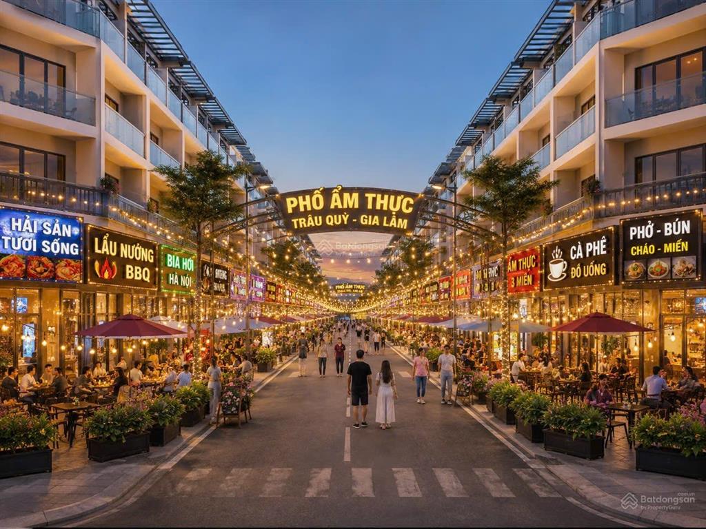 Cho thuê miễn phí 02 năm liền kề 75m xây 05 tầng đường rộng 22m, hỗ trợ hoàn thiện tầng 1