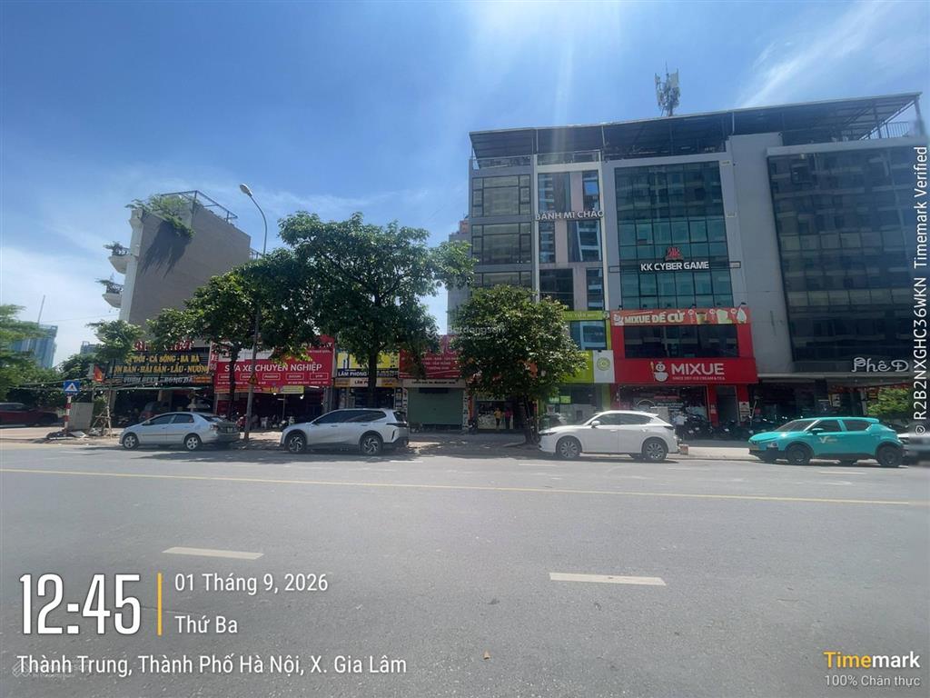 Hàng hiếm bán nhà mp thành trung dtich 81m2/ mặt tiền 8m xây 6 tầng đang cho thuê 67tr/ tháng