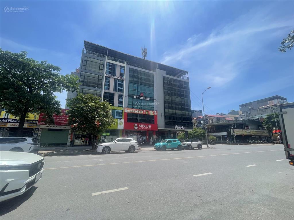 Hàng hiếm bán nhà mp thành trung dtich 81m2/ mặt tiền 8m xây 6 tầng đang cho thuê 67tr/ tháng