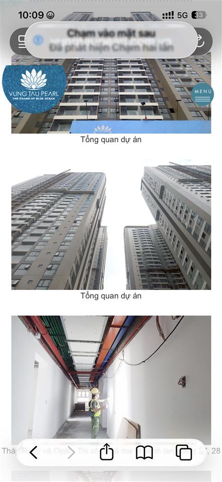 Bán căn hộ tầng 20 r05 vũng tàu pearl
