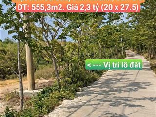 Bán gấp đất nền mt lô 1 đường ô tô cá sức 555,3 m2 chỉ 2,2 tỷ, chính chủ