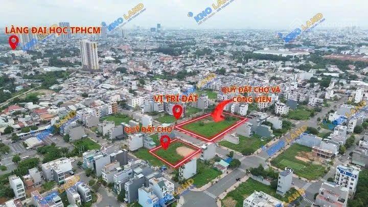 Hạ chào 400tr bán lô đất đẹp gần kề làng đại học quốc gia tp. hcm
