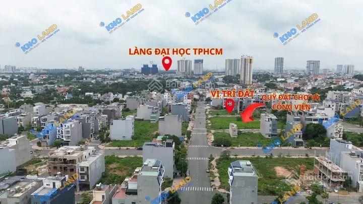 Hạ chào 400tr bán lô đất đẹp gần kề làng đại học quốc gia tp. hcm