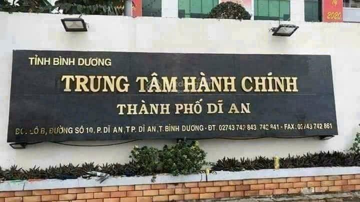 Bán lô đất 117m2 ngang 5m giá hời khu trung tâm hành chính dĩ an