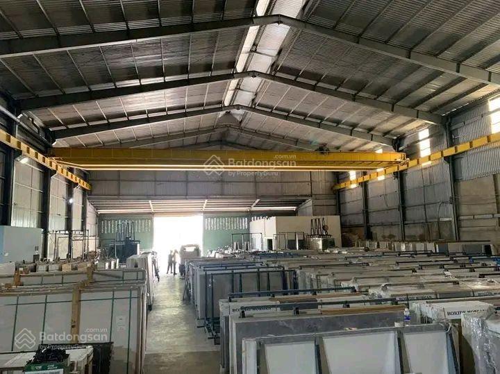 Cho thuê kho xưởng diện tích 1555m2 ngang 25m mặt tiền mỹ phước tân vạn an phú tp thuận an