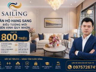 Chỉ 2,3 tỷ căn 1pn the sailing quy nhơn  sổ hồng lâu dài   0975 726 ***
