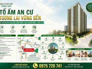 2 phòng ngủ chung cư long vân nằm trong khu đô thị fpt quy nhơn chỉ từ 260triệu/căn