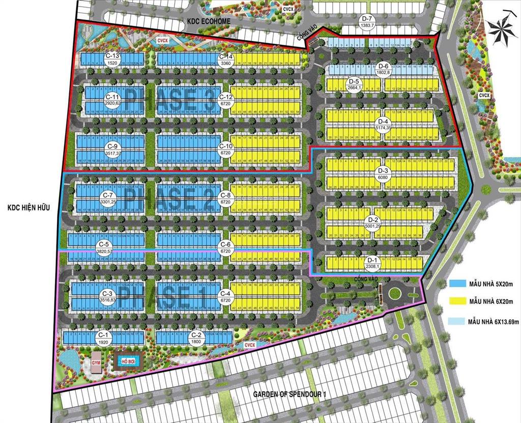 Nhà phố ecolakes vườn thiên đàng 2 giá ngợp