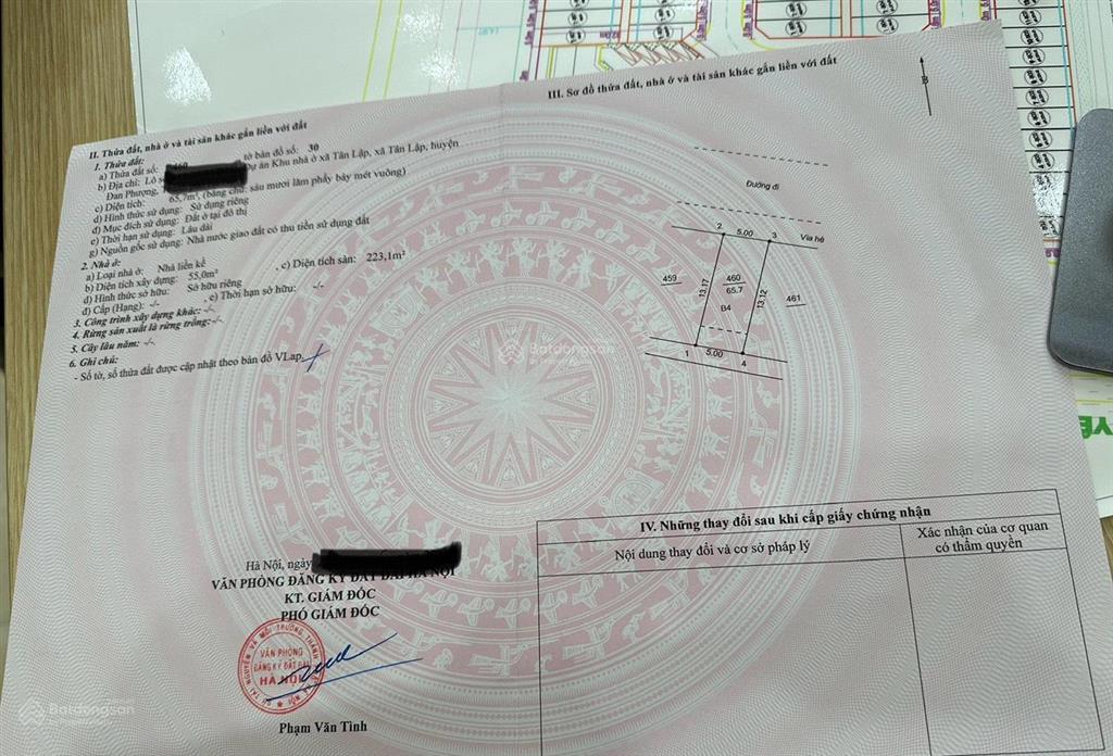 Cần bán căn nhà liền kề b12, dự án cienco 5 tân lập, hoài đức, hà nội. đt 0976 196 ***.