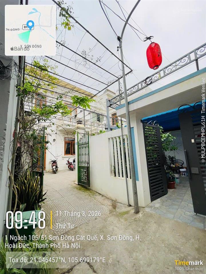 Bán nhà ngõ 105 sơn đồng  cát quế