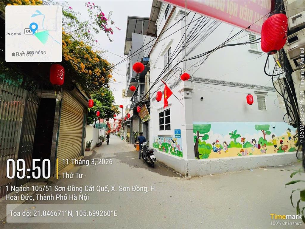 Bán nhà ngõ 105 sơn đồng  cát quế