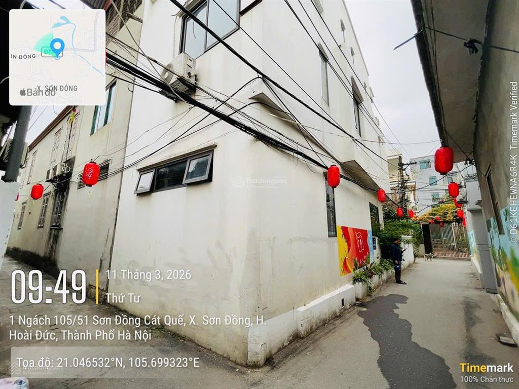 Bán nhà ngõ 105 sơn đồng  cát quế