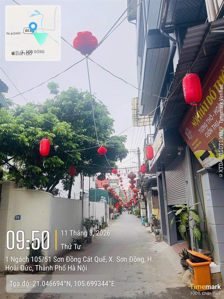 Bán nhà ngõ 105 sơn đồng  cát quế