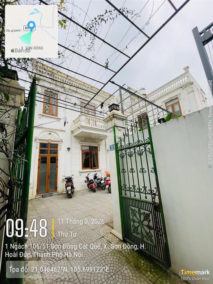 Bán nhà ngõ 105 sơn đồng  cát quế