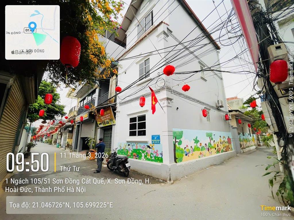 Bán nhà ngõ 105 sơn đồng  cát quế