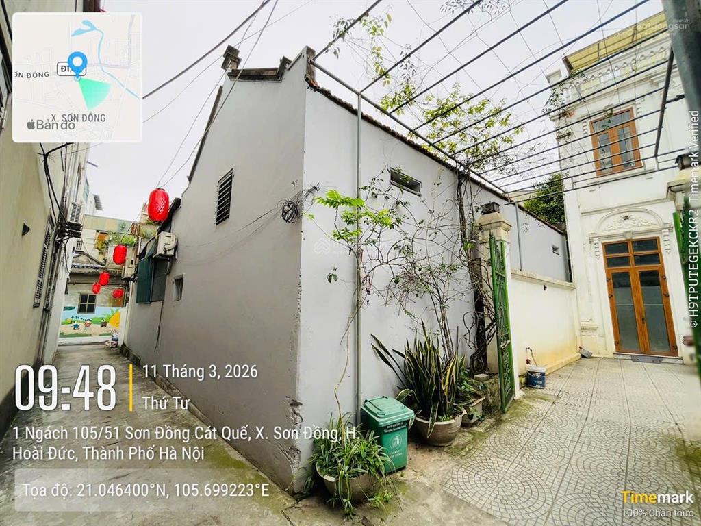 Bán nhà ngõ 105 sơn đồng  cát quế
