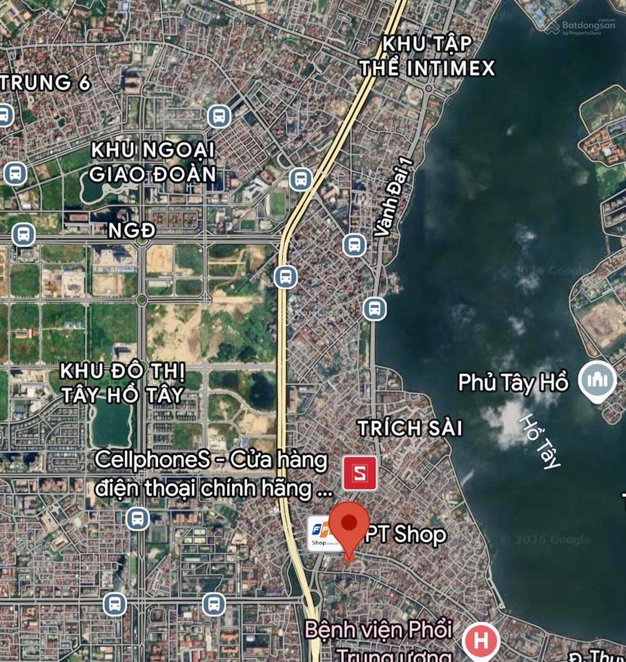 Bán đất mặt phố thụy khuê vị trí đắc địa