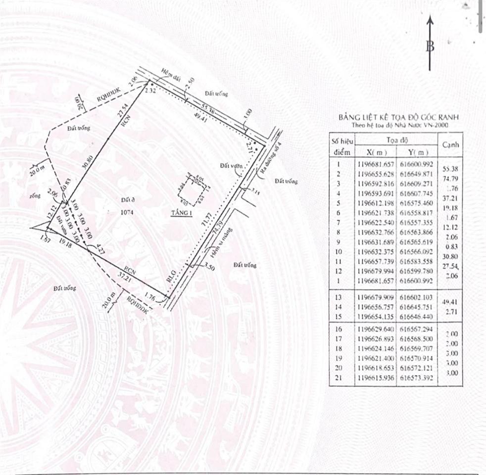 Chuyển nhượng 4226m2 khu phố ích thạnh