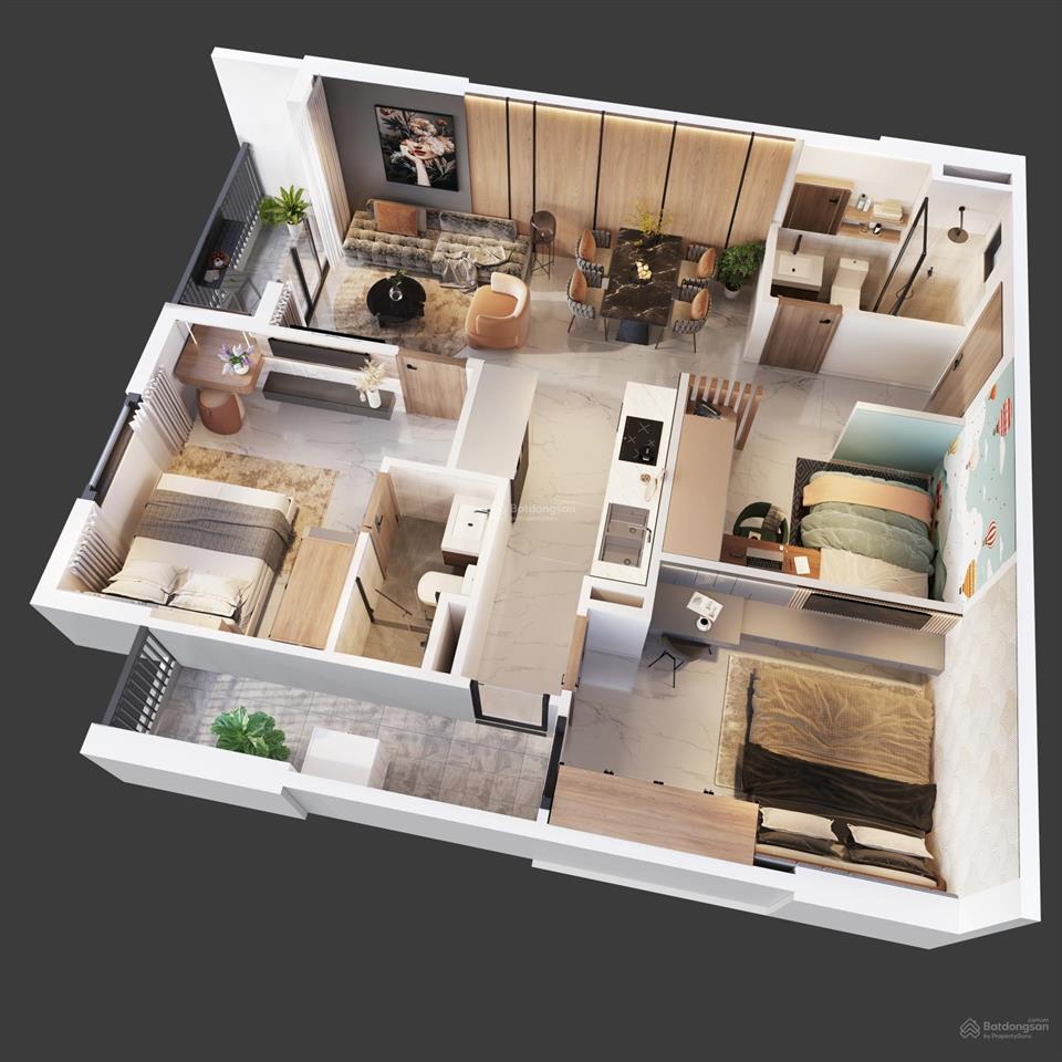 Nhà ở xã hội hacom ocean city, khánh hòa chỉ 132tr có cơ hội sở hữu căn hộ view biển