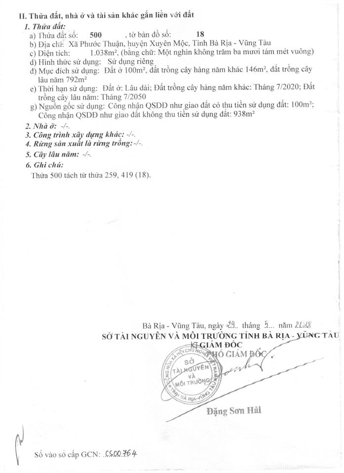 Nhà mặt phố giá 18.5 tỷ vnd tại đường 328, xã phước thuận, xuyên mộc