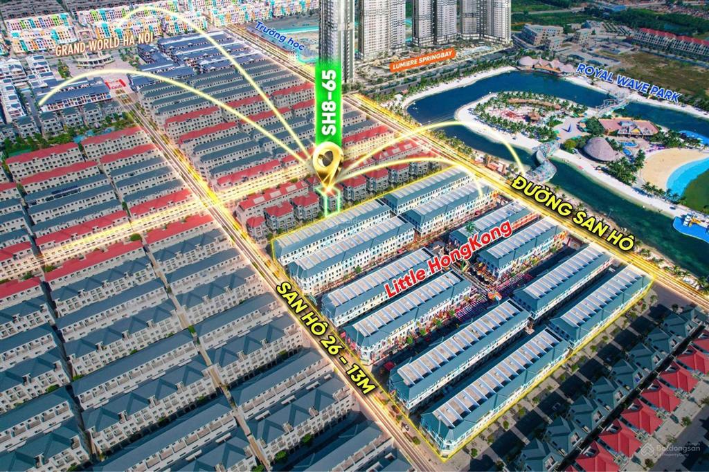 Biệt thự song lập to san hô 160m2 giá 22 tỷ nổi bật thị trường ngay sát biển