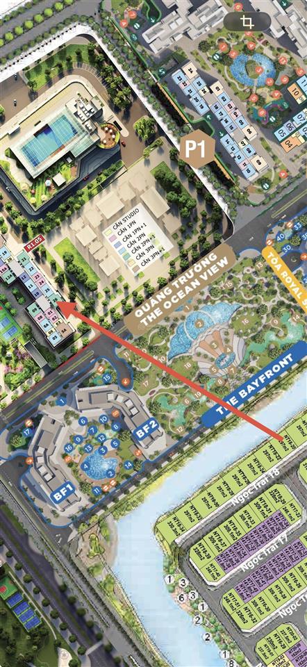 Chính chủ bán chung cư ruby toà r1.05 trục 26 căn góc view hồ đn đb đẹp khu zenpark