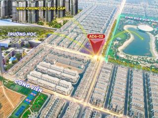 Bán đơn lập góc ad602 vinhomes ocean park 3 view trực diện hồ