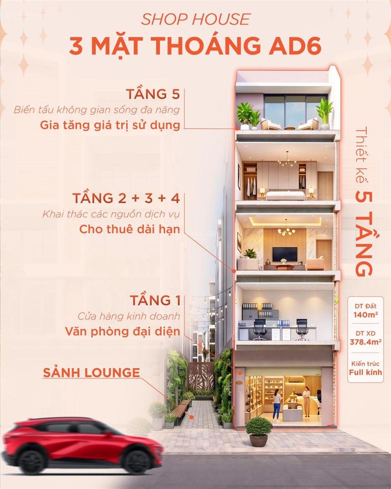 Bán liền kề phố mặt đường to ánh dương 110tr/m2 hàng kí mới cđt áp voucher ưu đãi chỉ 90tr/m2