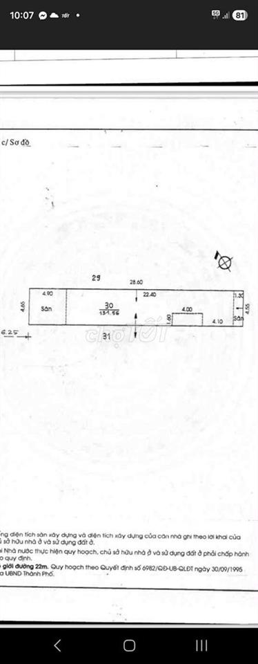 Nhà bán MT Hoàng Hoa Thám , Bảy hiền