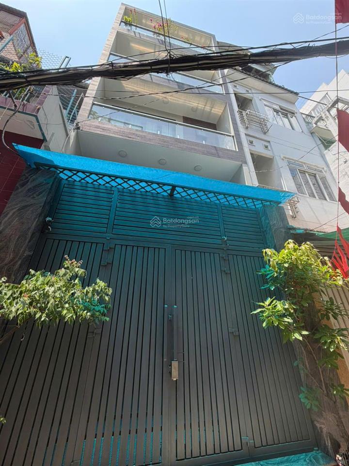 Bán nhà hẻm xe hơi an dương vương quận 5. dt 4 x 15m, nhà 5 tầng mới giá 11 tỷ