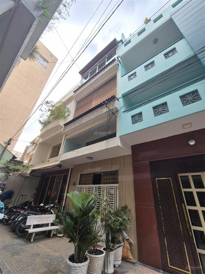 Nhà hẻm 6m bùi hữu nghĩa q5 dt 4x18.5m trệt 2 lầu st giá 14.5 tỷ tl