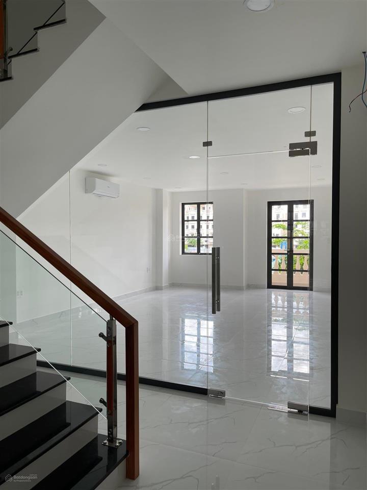 Cho thuê nhà mặt tiền phan văn trị khu cityland park hills gò vấp giá 55 triệu/tháng