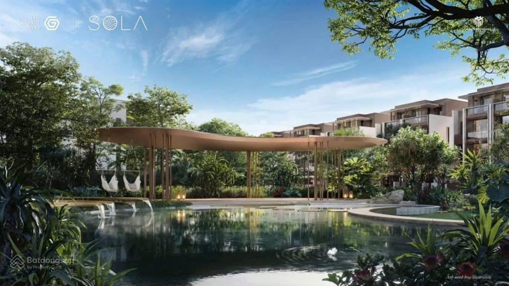 Biệt thự 3 mặt giáp sông villa sola tại the global city mở bán