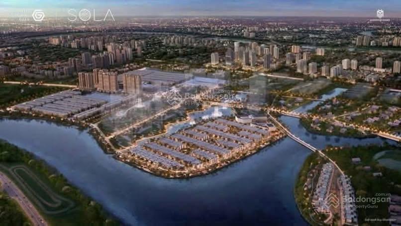 Bán biệt thự sola 3 mặt giáp sông tại the global city