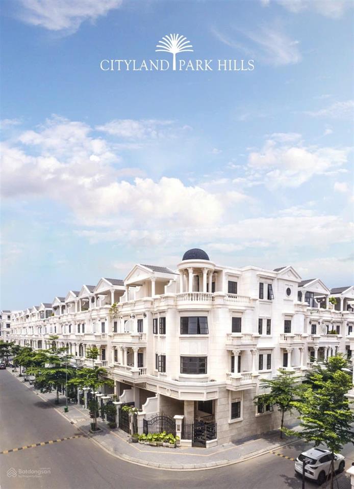 Bán nhà mặt tiền phan văn trị khu city land park hills giá 30 tỷ (giá tốt)