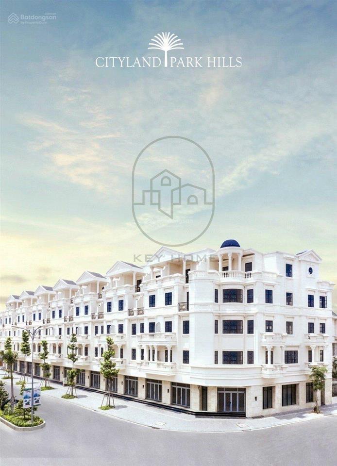 Cho thuê căn đôi mặt tiền đường nguyễn văn lượng khu cityland park hills giá 140 triệu