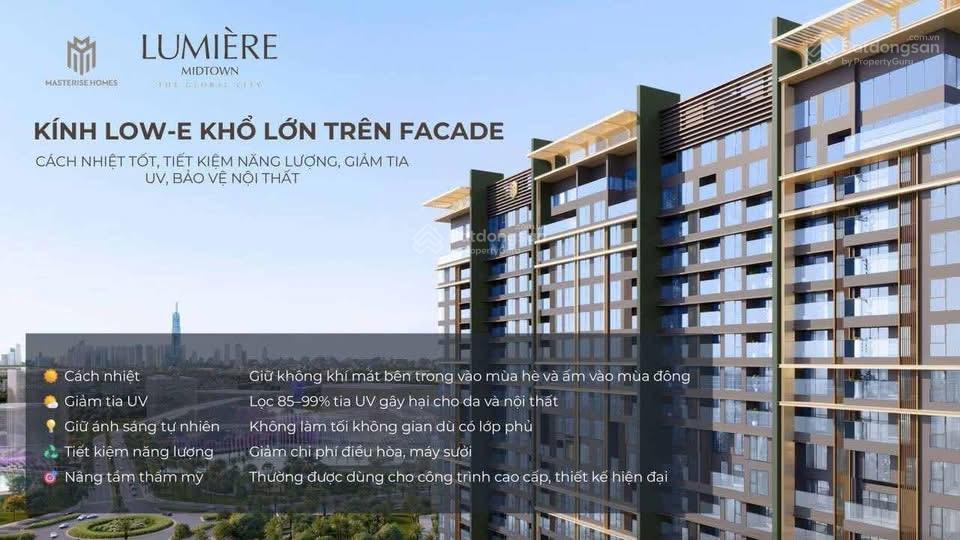 Bán căn hộ lumière midtown tòa a giá 25 tỷ tại the global city
