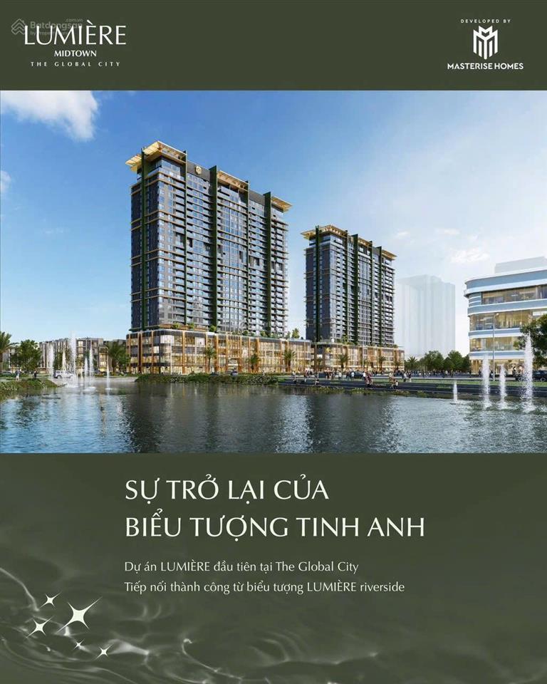 Bán căn hộ lumière midtown 3pn giá gốc cđt 15.59 tỷ