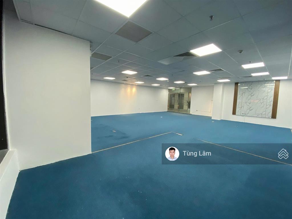 Cho thuê văn phòng phạm hùng, 150m2 tầng office building giá thuê chỉ 23tr/tháng