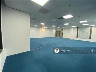 Cho thuê văn phòng phạm hùng, 150m2 tầng office building giá thuê chỉ 23tr/tháng