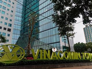 Cho thuê 200m² văn phòng hạng a vinacomin tower dương đình nghệ, cầu giấy