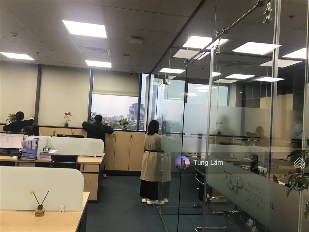 Cc cho thuê văn phòng hạng a phố hoàng đạo thúy, diện tích 270m2, lô góc 2 mặt thoáng chỉ từ 250k